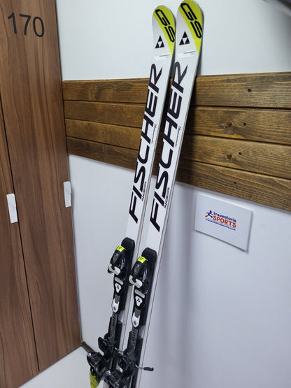 Fischer WC RC4 195 cm Ski + Fischer 18 Bindungen Wintersport