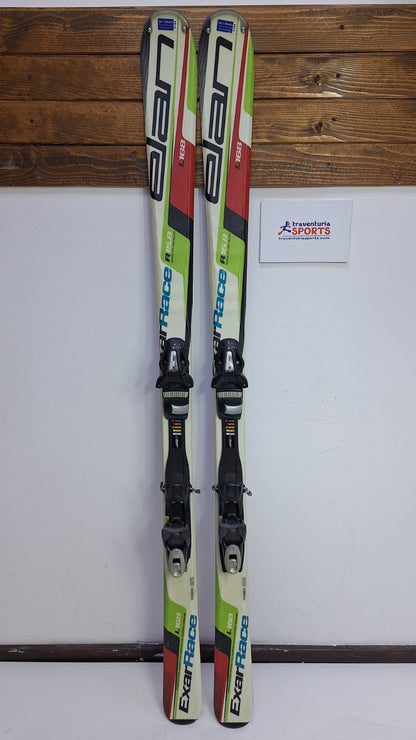 Ski Elan Exar Race 168 cm + fixations Elan ESP 10, hiver, plein air, neige et plaisir