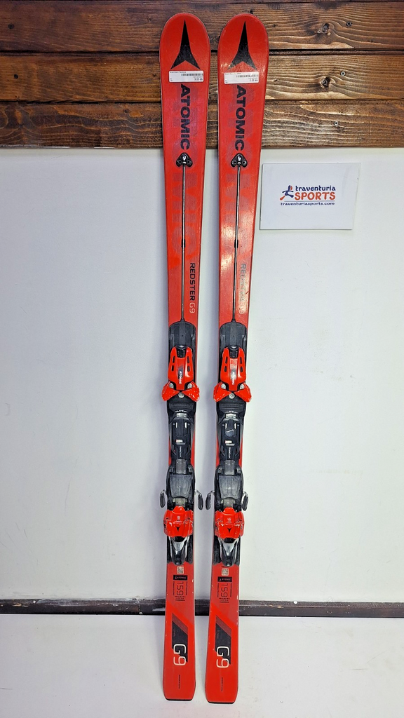 Atomic Redster G9 159 cm Ski + Atomic X12 Bindings Winter Fun Sport