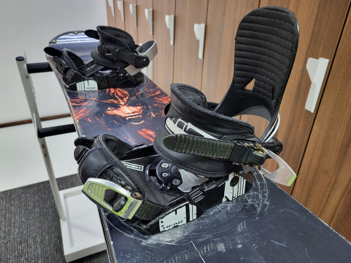 Matrix Syco 150 cm Snowboard + HEAD P4 Size S Bindings Winter Snow Adventure