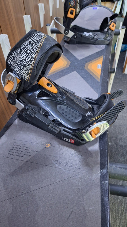 Snowboard HEAD Flex 4D 168W cm + fixations HEAD Rental taille L Aventure hivernale sur neige
