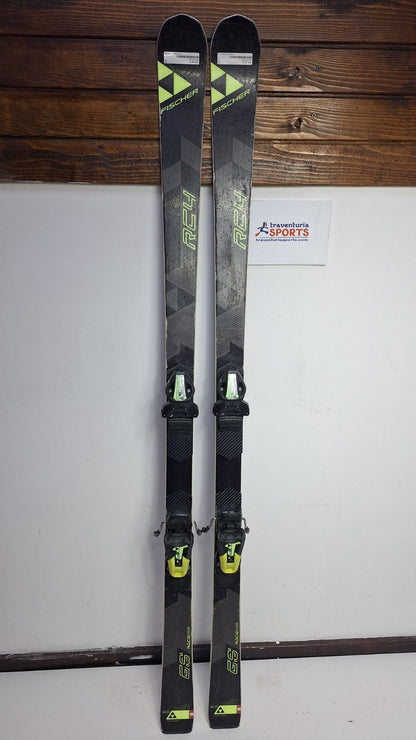 Fischer WC RC4 GS 165cm Ski + Fischer 9 Bindings Fun Snow Winter Sport Piste