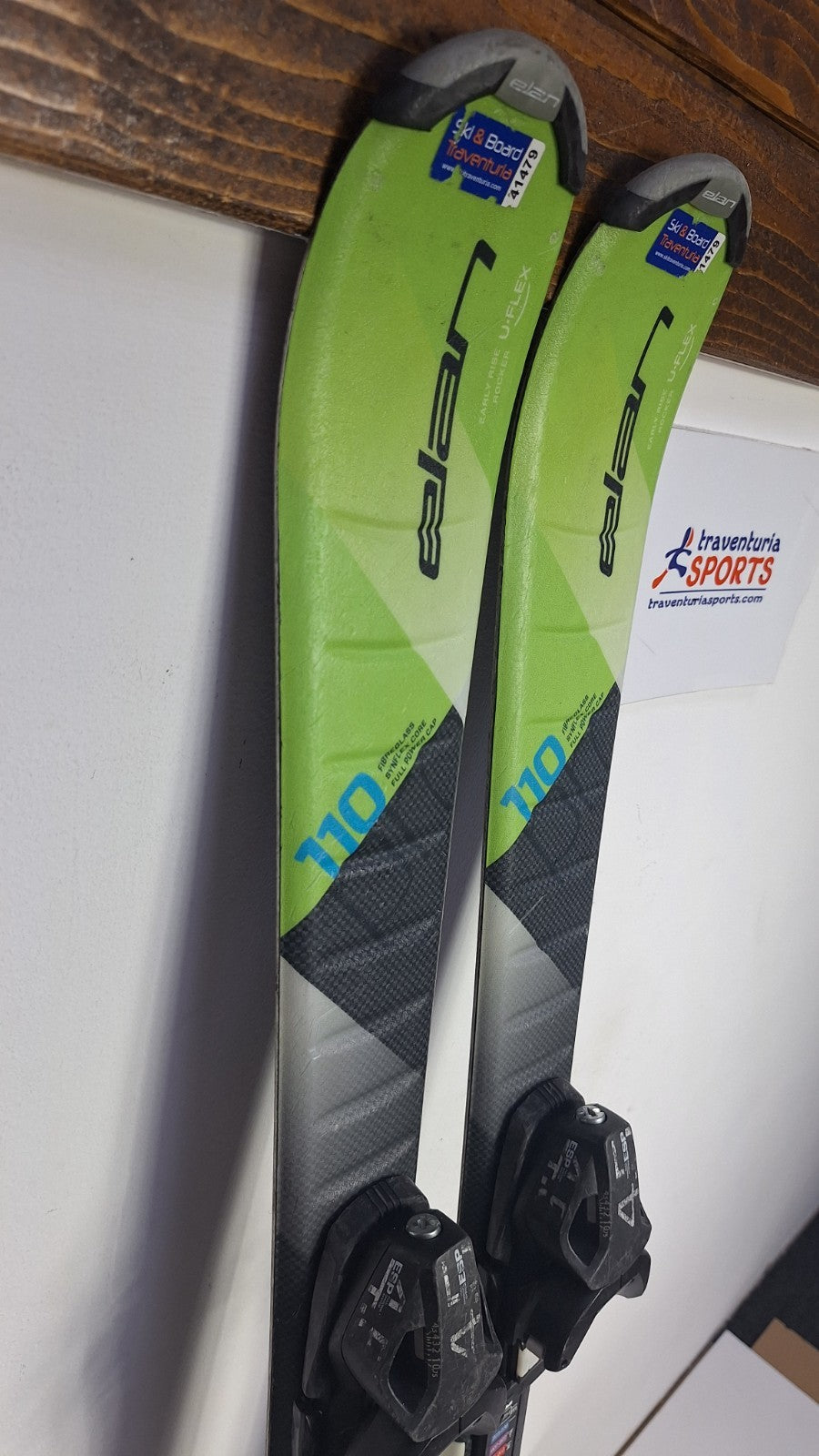 Elan Explore Pro 110 cm  Ski + Elan ESP 4.5 Bindings Adventure Winter Sport Snow
