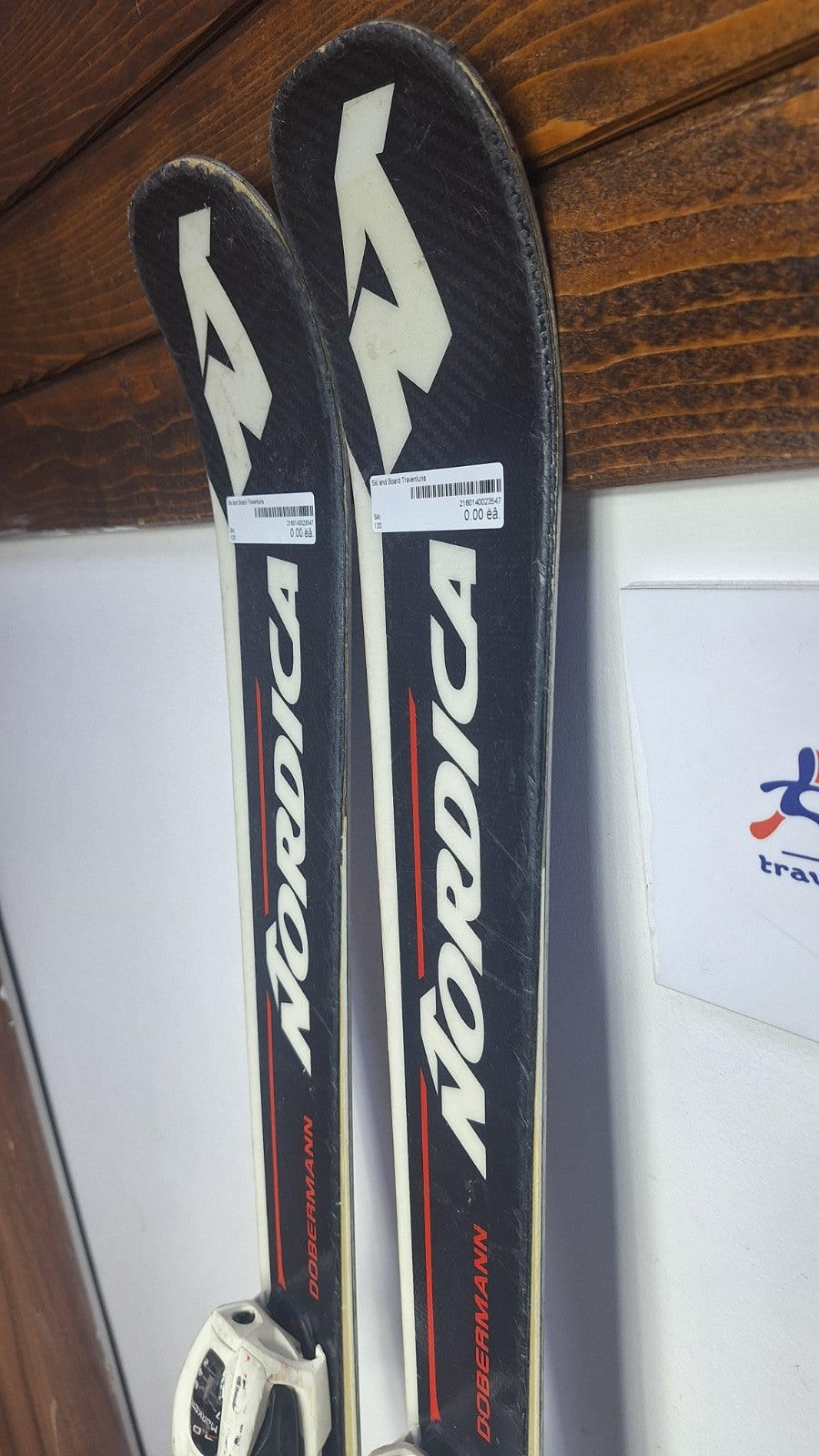 Nordica Dobermann Pro S 120cm Skis + Marker 7  Bindings Winter Sport Snow