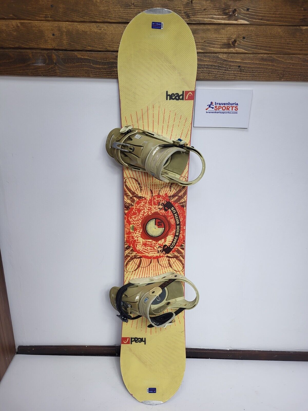 Head ROCKA 4D 159cm Snowboard + Burton Size L Bindings Adventure