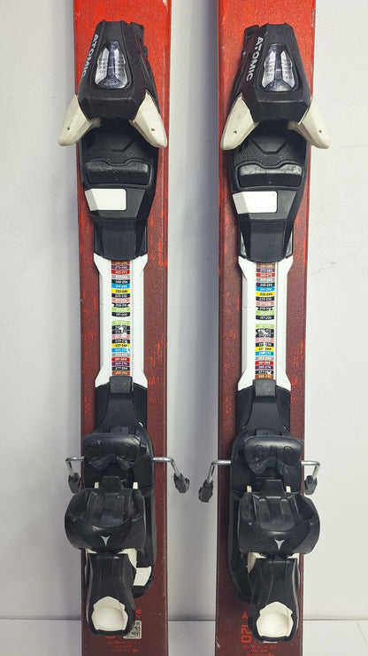 Atomic Punx Twin-Tip Ski 120 cm + Atomic 4.5 Bindungen Wintersport Schnee