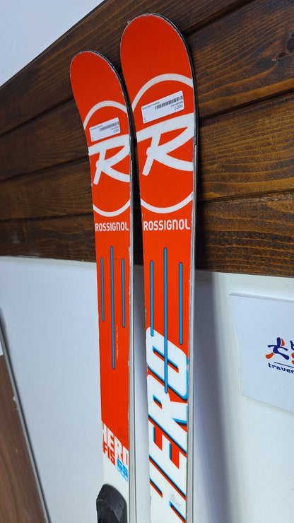 Ski Rossignol Hero FIS GS 165 cm + fixations Look NX10 Plaisir et sport hivernaux, neige