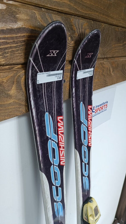Scoop Cross Nishizama SR 10 120 cm Ski + Tyrolia 4.5 Bindings Winter Fun Snow