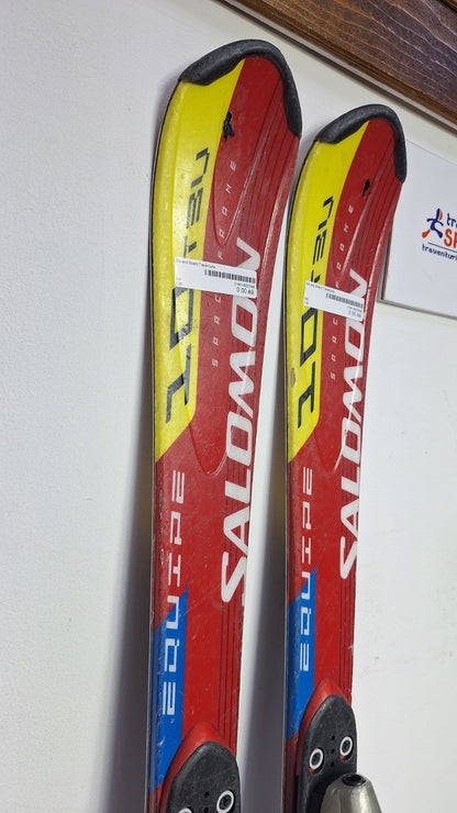 Salomon Equipe 10 130cm Ski + Salomon 9 Bindings Winter Sport Fun