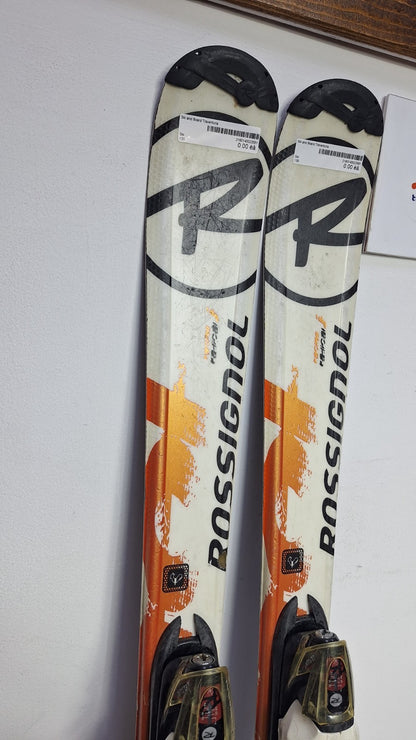 Rossignol Radical 130 cm Ski + Rossignol 7 Bindungen Wintersport Schnee