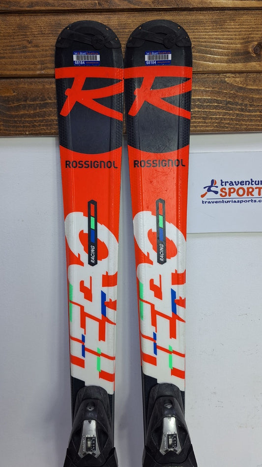Sci Rossignol Hero J 150 cm + attacchi Elan ESP 7.5 Divertimento invernale Sport sulla neve