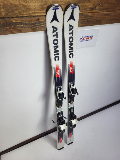 Atomic ETL R EZY2 150 cm Ski + NEW Atomic 10 Bindings Snow Winter Fun Sport