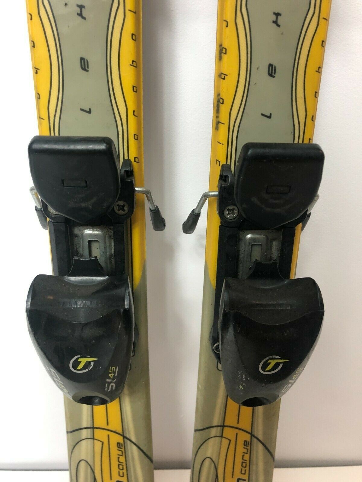 Elan Team Carve JR 108 cm Ski + Tyrolia 4.5 Bindungen – Winterspaß im Schnee – Outdoor