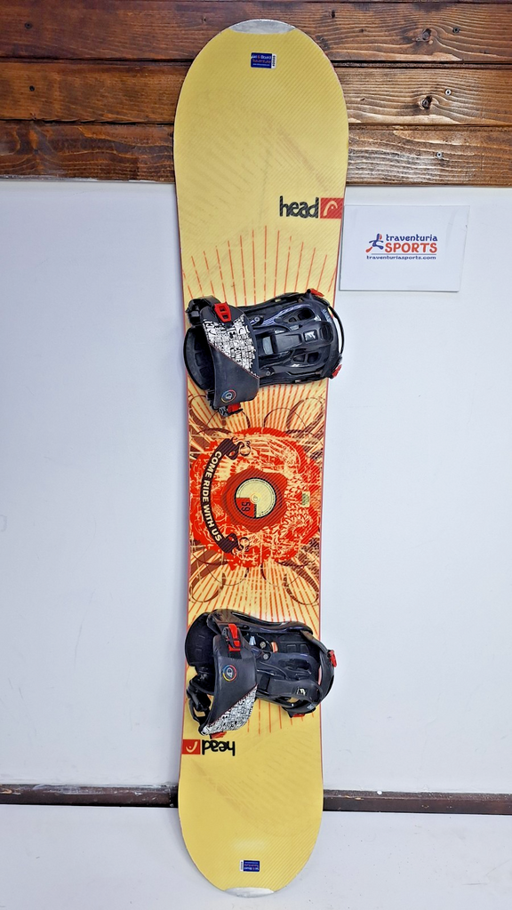 HEAD Rocka 4D 159 cm Snowboard + HEEAD M Bindings Winter Sport Fun