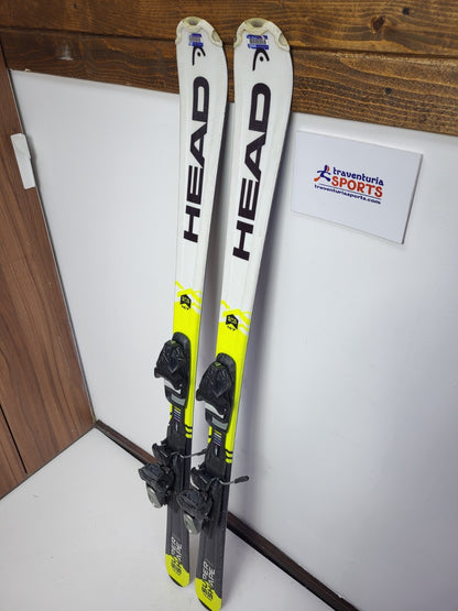 HEAD SupershapeTeam R 147cm Ski + Elan ESR 10 Bindungen Wintersportspaß