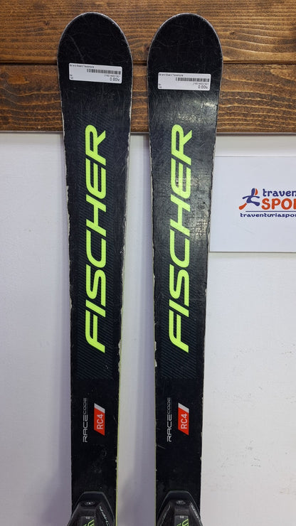 Fischer RC4 GS 148cm Ski + Fischer 9 Bindungen Wintersport