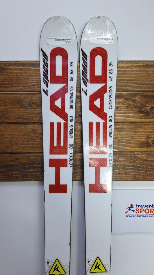 HEAD  World Cup i.Speed 180cm Ski + Tyrolia SP13 Bindings Winter Sport