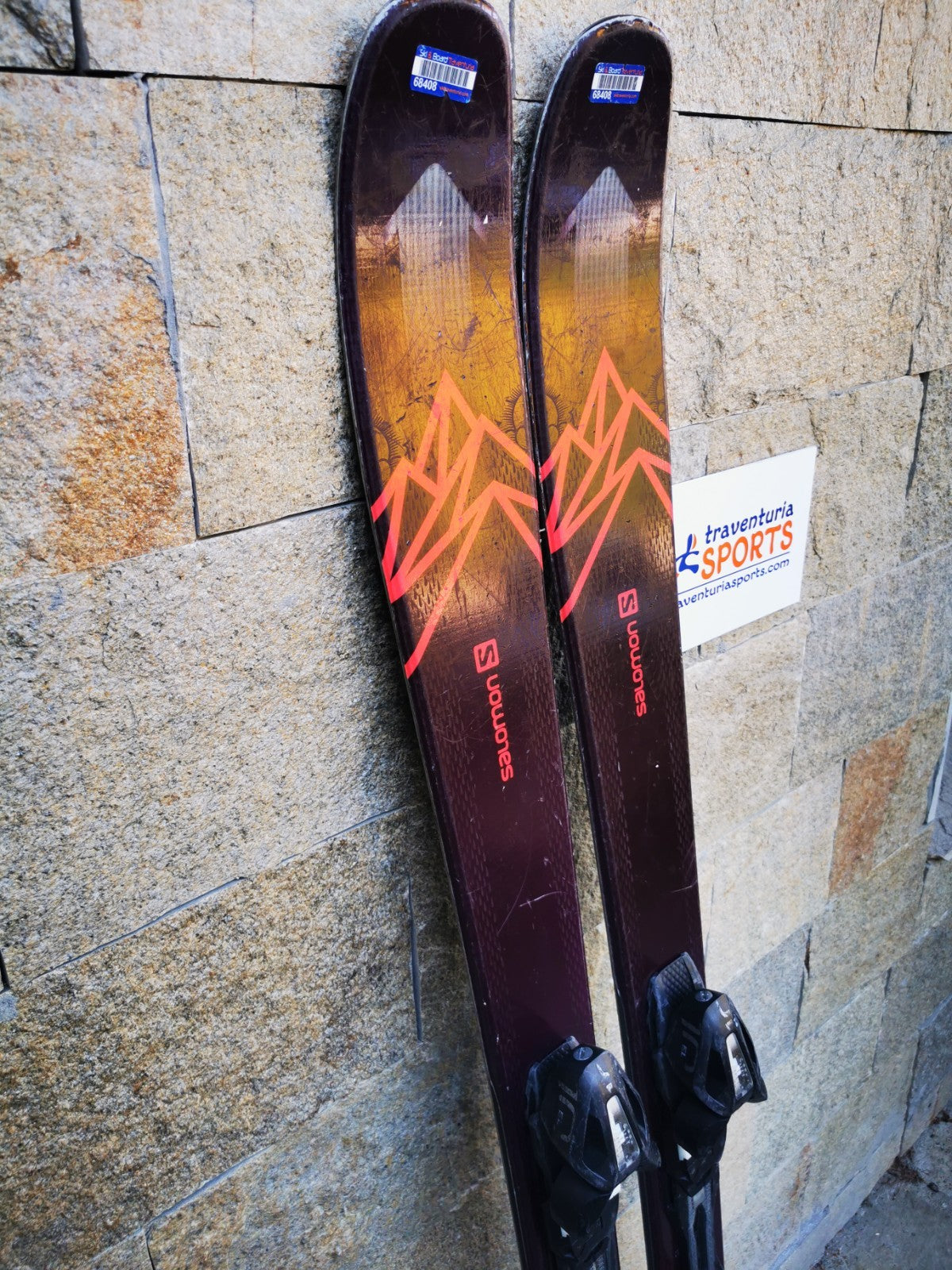 Salomon Myriad 85 161cm  Ski + Elan EL 10 Bindings Adventure Winter Sport