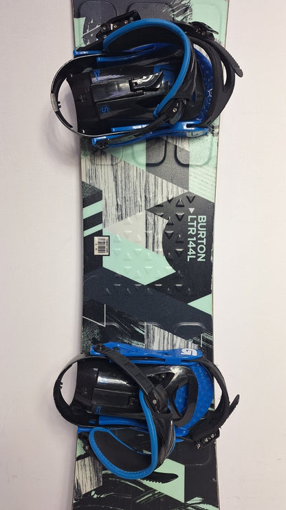 Burton LTR 144L cm Snowboard + Burton S  Bindings Winter Snow Adventure Fun