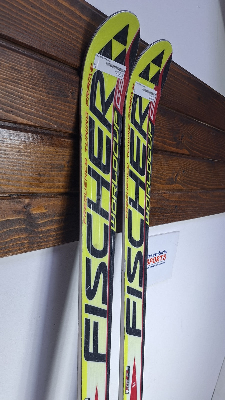 Fischer RC4 World Cup GS FIS 170cm Ski + Fischer 13 Bindings Winter Sports