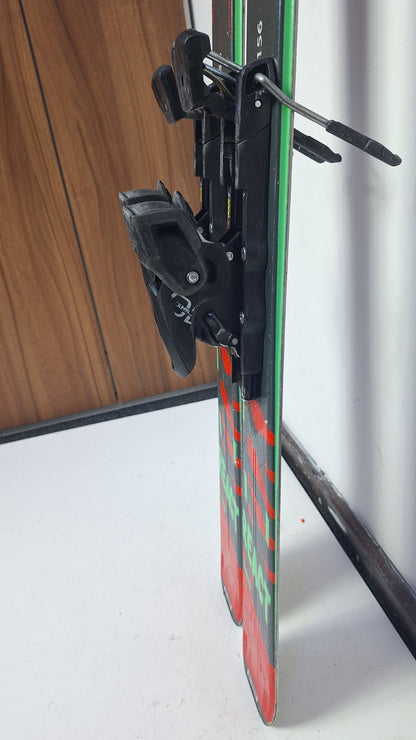 Rossignol REACT RTX Fiber 156cm  Ski + Elan 10 Bindings Winter Sport Fun