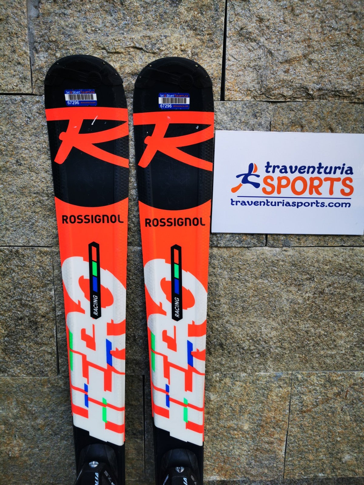 Rossignol HERO J MultiEvent  140cm  Ski + Elan ESP 7.5 Bindings  Winter Sport