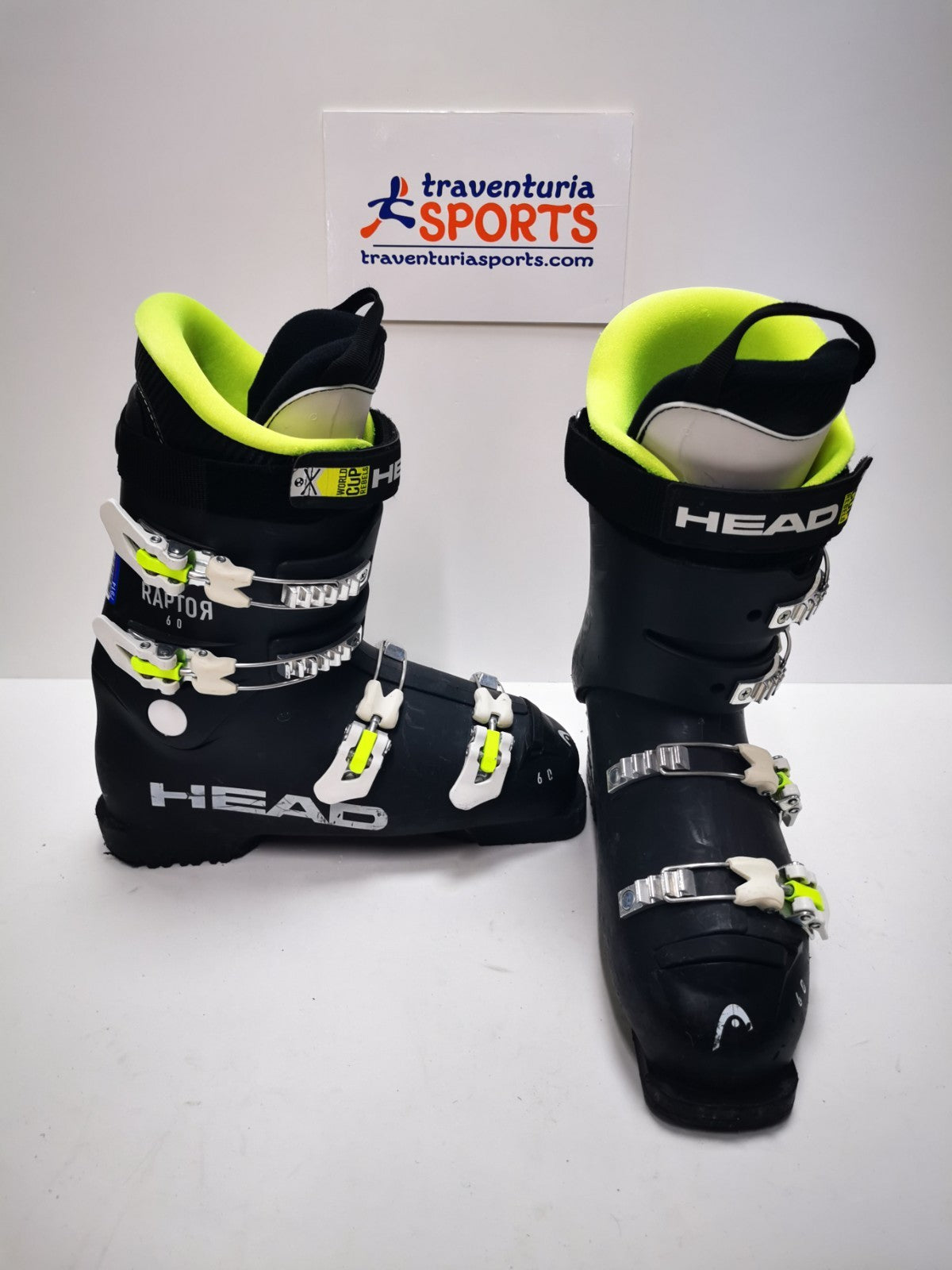 HEAD Raptor 60 Skischuhe (EU 42; UK 8; Mondo 270) Sport Winter Schnee