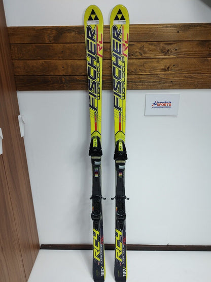 Ski Fischer World Cup RC 185 cm + fixations Fischer 13 Sports d’hiver