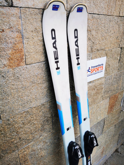 HEAD Ambition 160cm  Ski + Tyrolia SP 10 Bindings Adventure Winter Sport