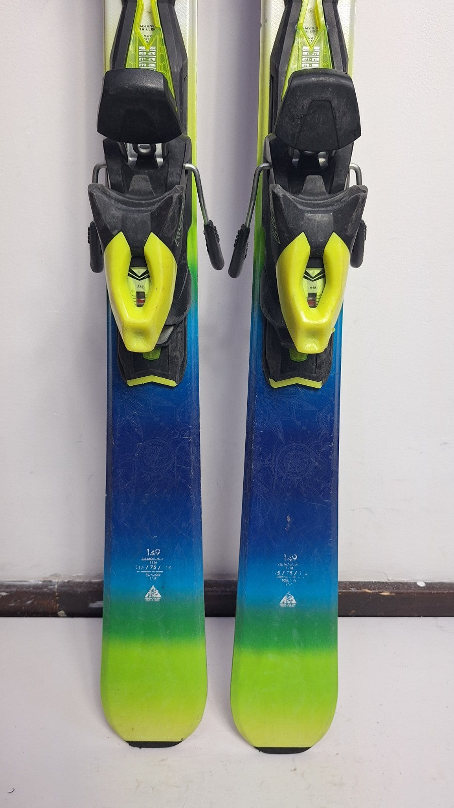K2 LUV 75 149cm Ski + Fischer 11 Bindings Winter Adventure Winter