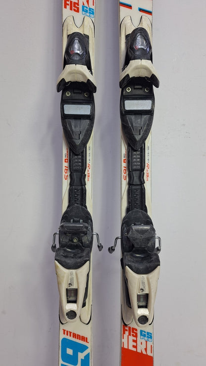 Ski Rossignol Hero FIS GS  165 cm + fixations Rossignol 10 Plaisir hivernal Neige Sport