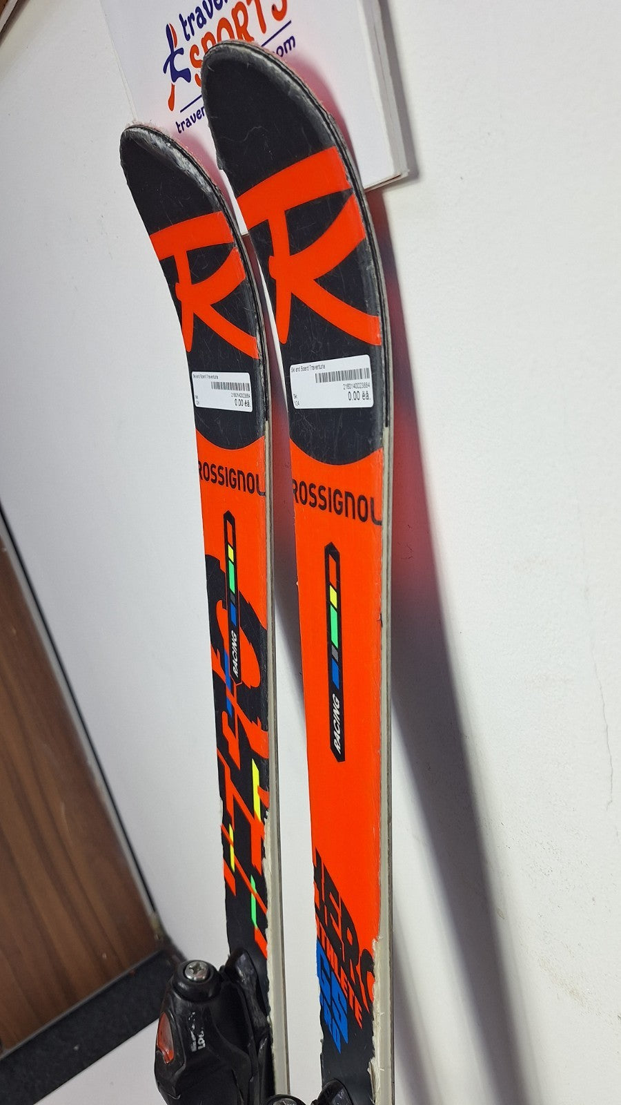 Rossignol Hero Athlete GS Pro 124 cm Ski + Look 7 Bindings Winter Sport Snow Fun