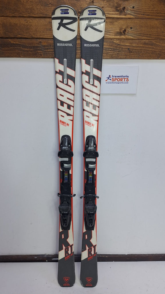 Rossignol React RT Carbon 156cm Ski + Elan SP 7.5 Bindungen Winter Adventure