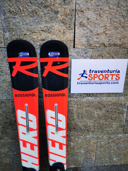 Rossignol HERO J MultiEvent  140cm  Ski + Elan ESP 7.5 Bindings  Winter Sport