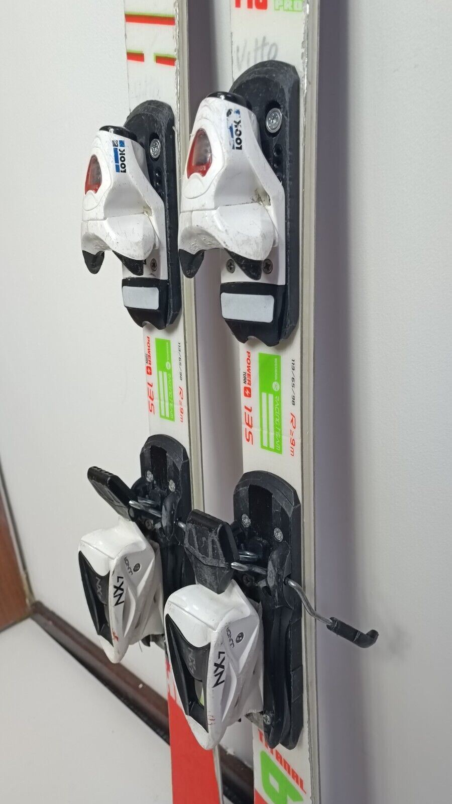 Rossignol Hero FIS SL Pro 135 cm Ski + Look 7 Bindungen Adventure