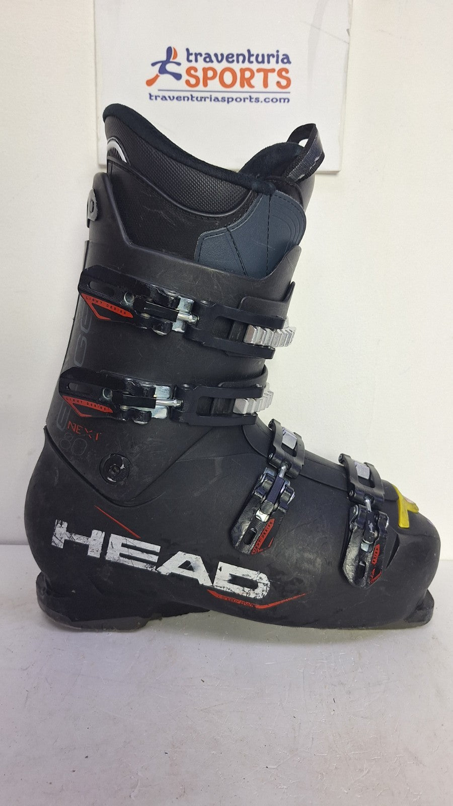 Scarponi da sci HEAD Next Edge B.Y.S. 80 (EU 45; UK 10 1/2; Mondo 290) Divertimento invernale