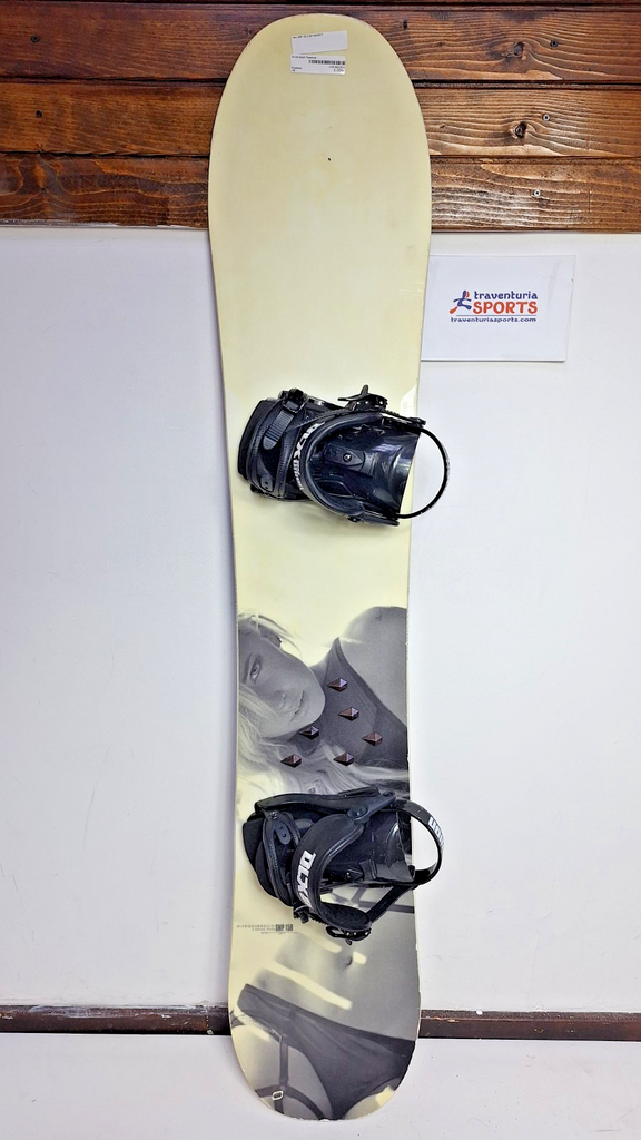 Nitro SMP 158 cm Snowboard + DLX M  Bindings Winter Snow Fun