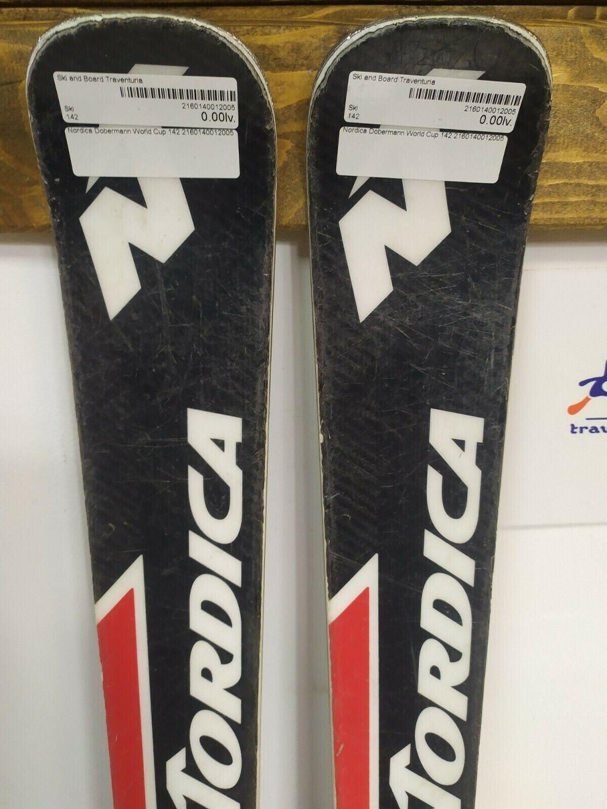 Nordica Dobermann GS J WC 142 cm Sci + Attacchi Marker Race 10 Sport Divertimento Invernale
