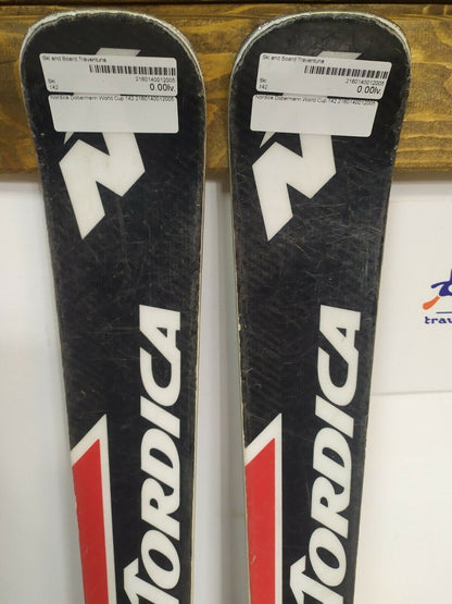 Nordica Dobermann GS J WC 142 cm Sci + Attacchi Marker Race 10 Sport Divertimento Invernale