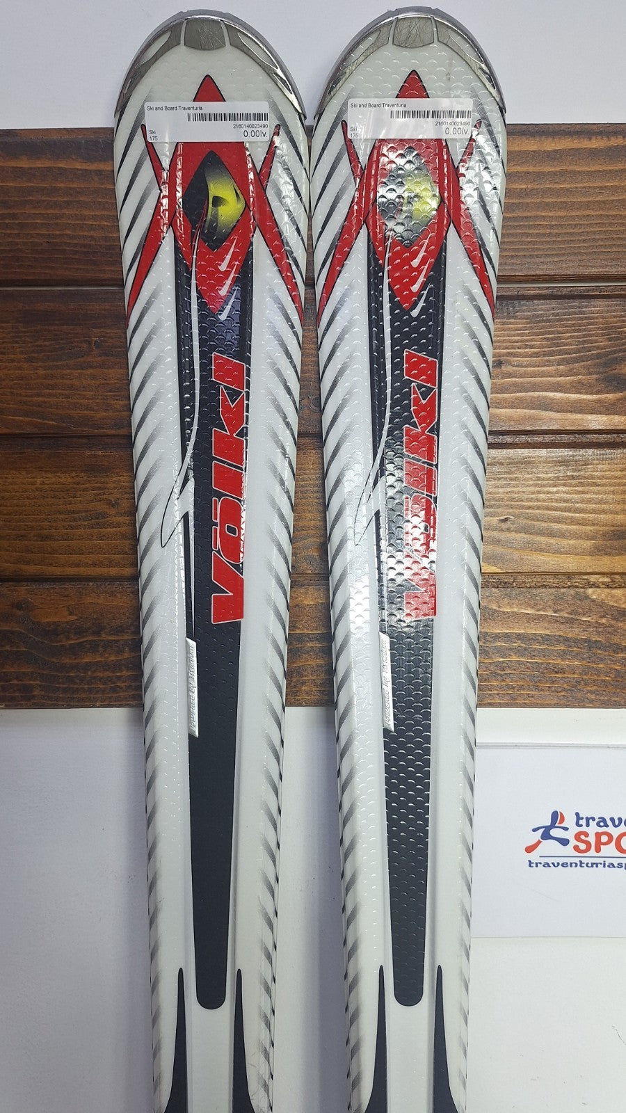 Volkl Tigershark 175cm Ski + Marker 11 Bindings Winter Sport