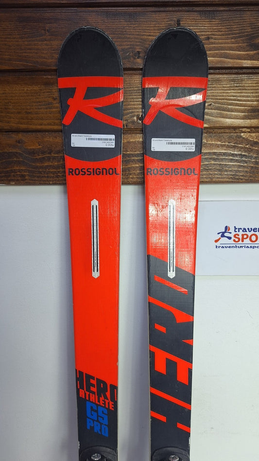 Rossignol Hero Athele GS Pro 158 cm Ski + Look SPX10 Bindings Winter Snow Sport