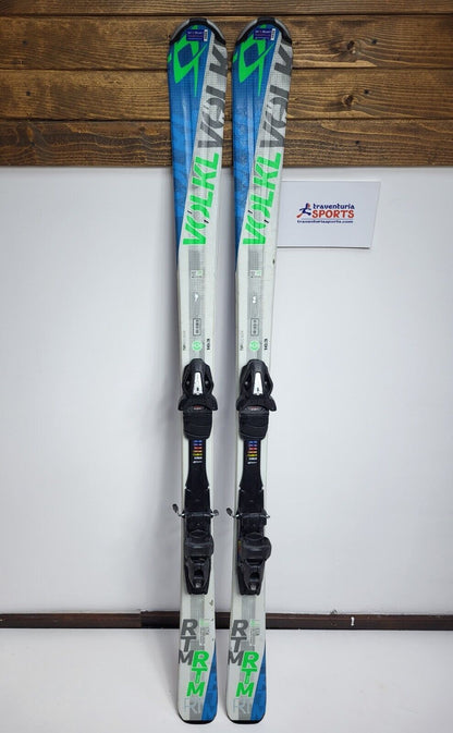 Volkl RTM 163 cm Ski + Elan ESP 10 Bindings Fun Snow Winter Sport Piste