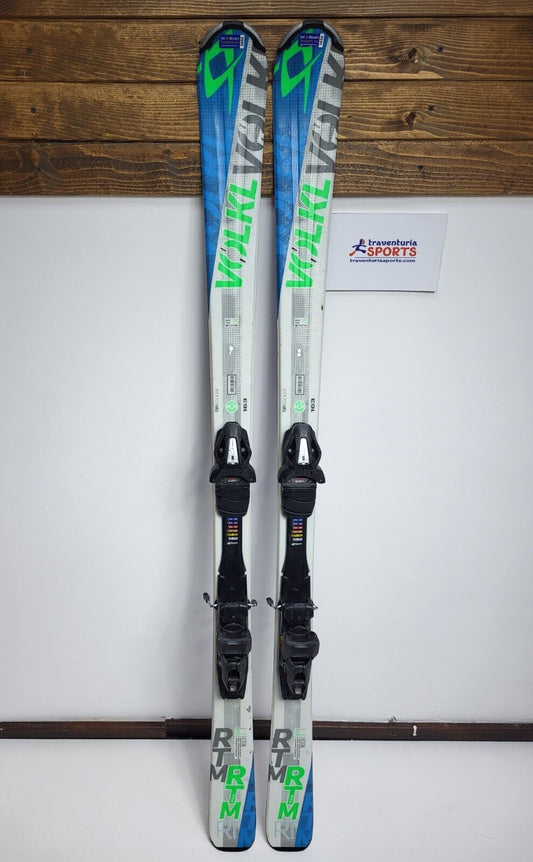 Völkl RTM 163 cm Ski + Elan ESP 10 Bindungen Fun Snow Winter Sport Piste
