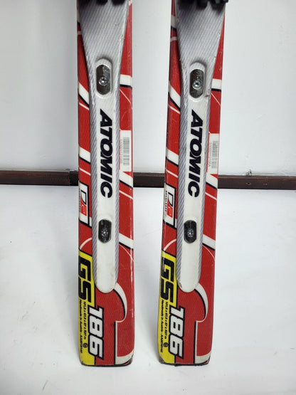 Atomic Race GS 186 cm Ski + Atomic 16  Bindings Winter Snow Outdoor