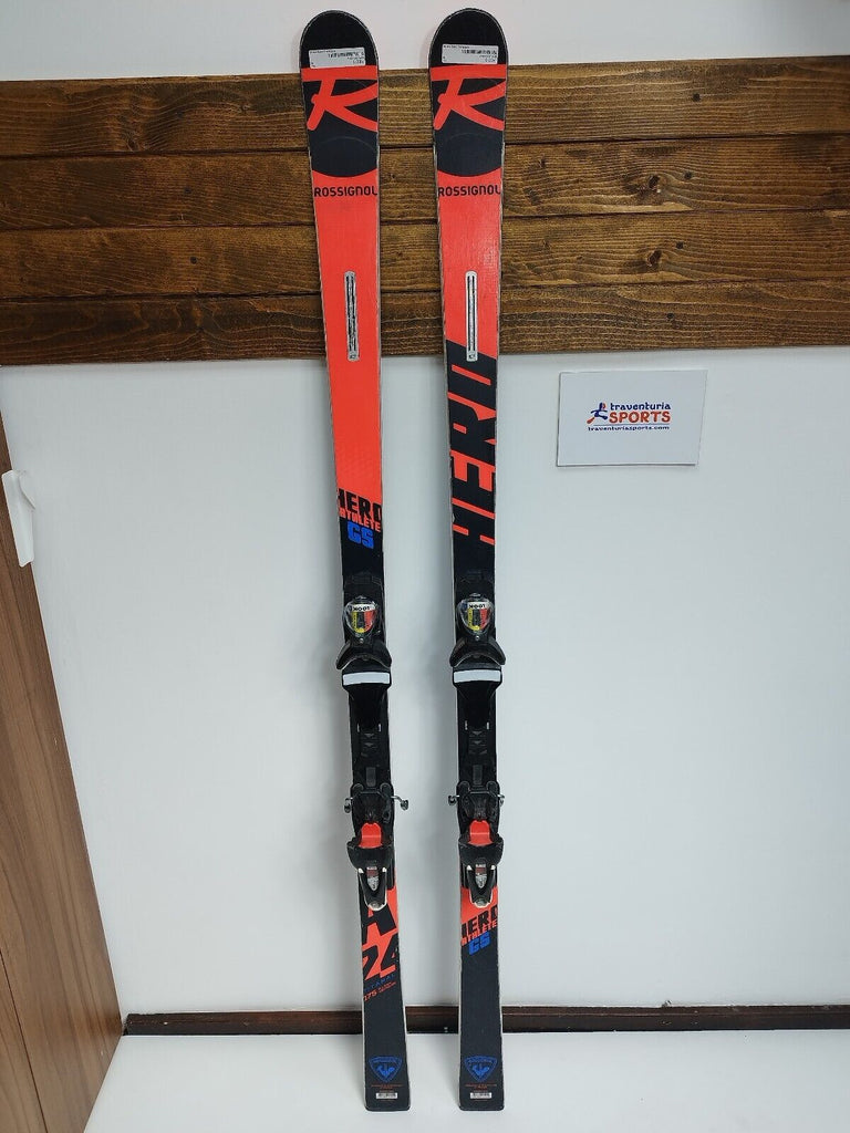 Rossignol Hero Athele GS Pro 175 cm Ski + Look 12 Bindings