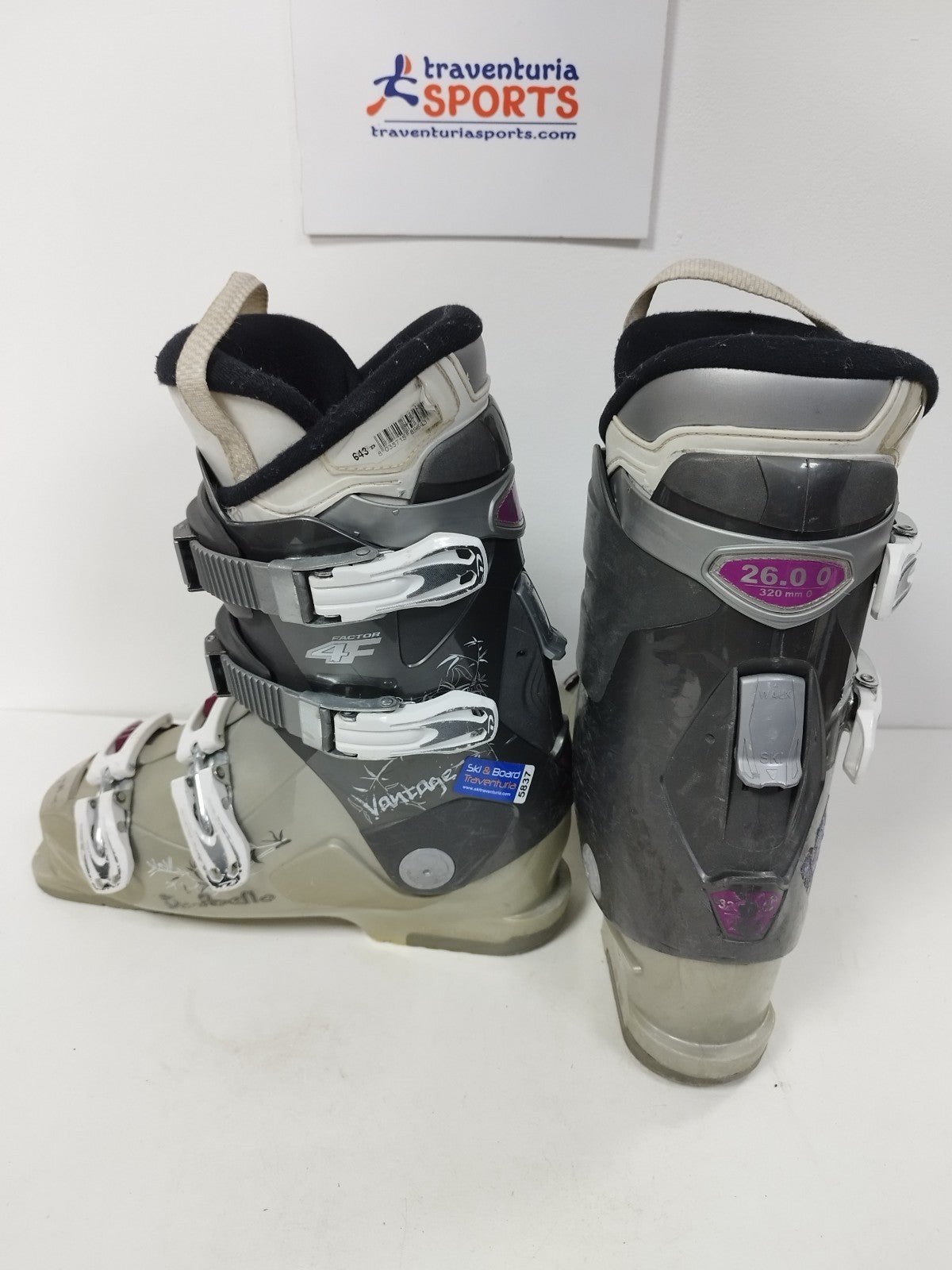 Dalbello RTL Vantage Sport 4F Ski Boots (EU 41; UK 6; Mondo 260) Winter Sport