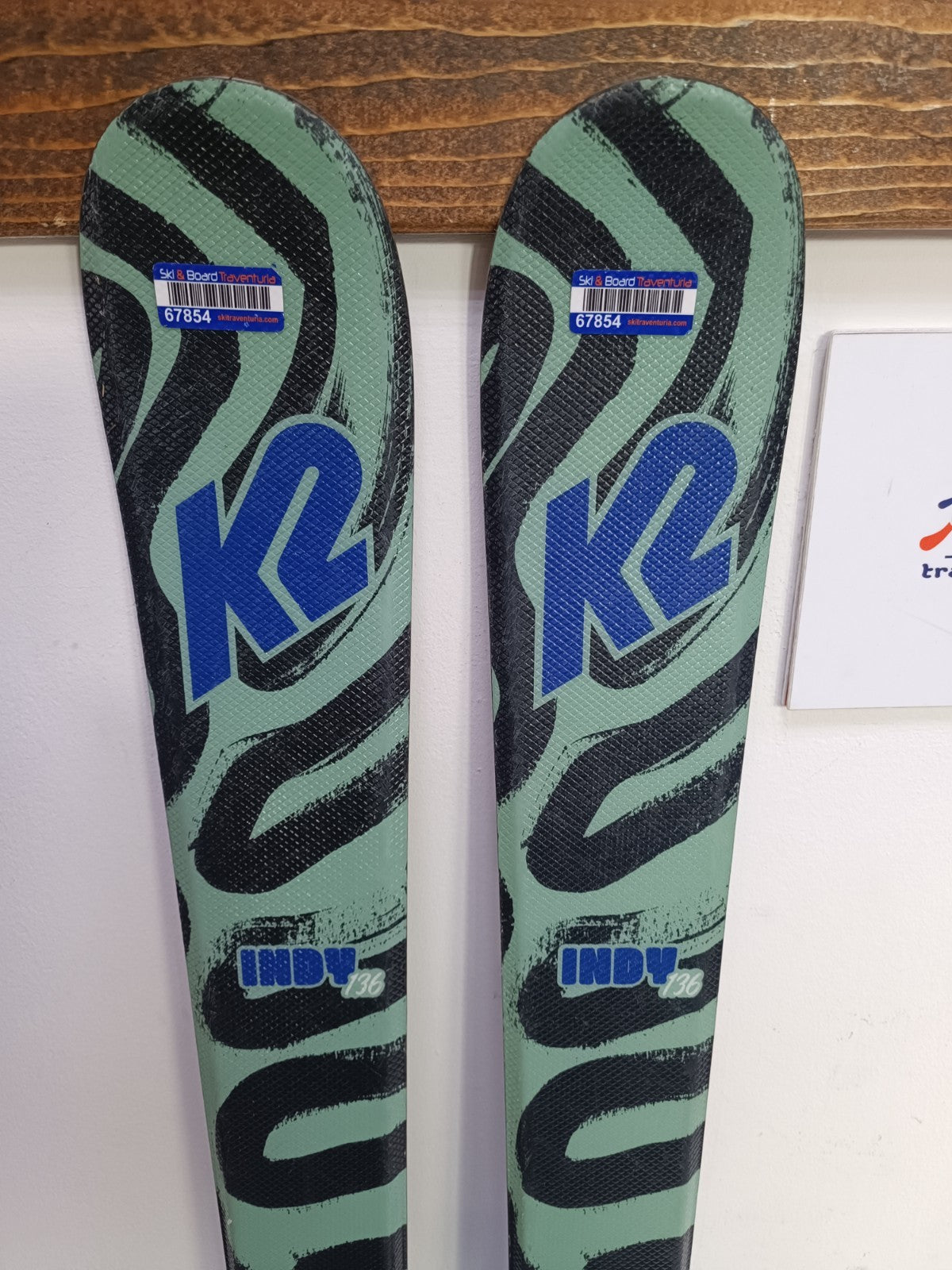 K2 Indy 136cm Ski + Marker 7 Bindungen Wintersport