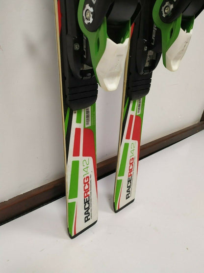 Elan Race RCG 142 cm Ski + Elan ER 11 Bindungen Wintersport-Spaß im Schnee