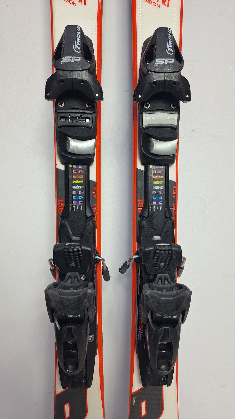 Rossignol React RT Carbon 156cm Ski + Tyrolia SP 7.5 Bindings Winter Adventure