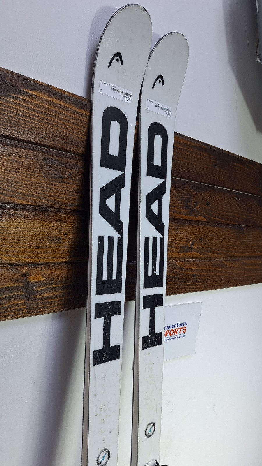 Ski HEAD WC e-Rebels GS 186 cm + fixations HEAD PRD12 - sport d'hiver neige et loisirs